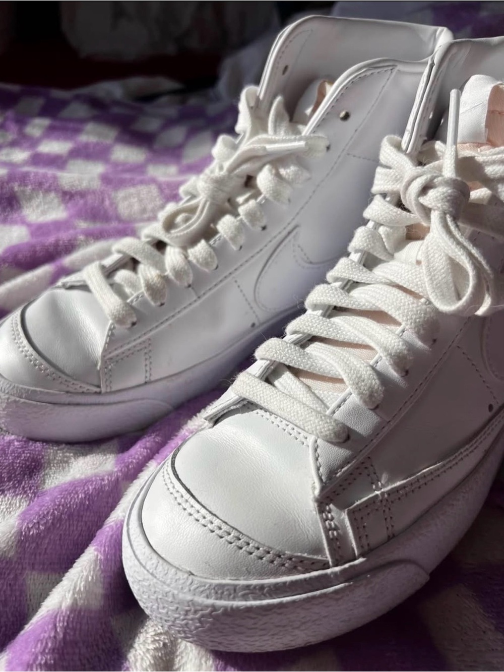 Nike Women's White High-Top Sneakers